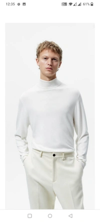Turtle Neck (Pull&Bear)&(Zara) - brown, medium