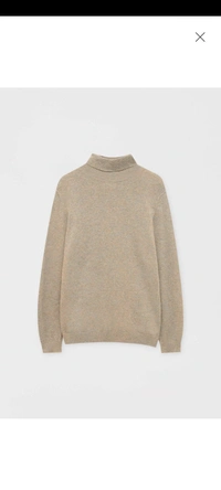 Turtle Neck (Pull&Bear)&(Zara) - brown, medium