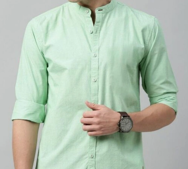 Full Sleeve Shirt - Green, M