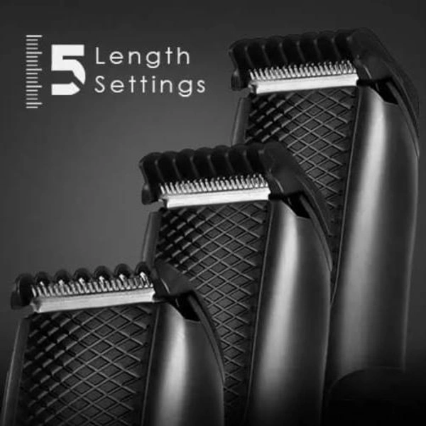 Syska HT200U Beard Pro Trimmer/ Run Time:40 Min  - Black