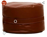  Cochette XXXL- Lounge Chair Luxury Bean Bag - brown, xxl