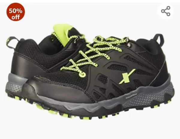 Sparx Running Shoes - black and green , Ind-7