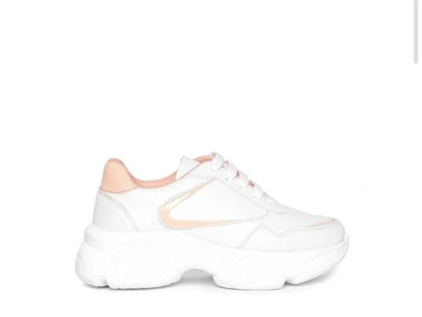 Women's Sports Shoes - white,pink, IND-7