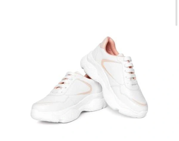 Women's Sports Shoes - white,pink, IND-10