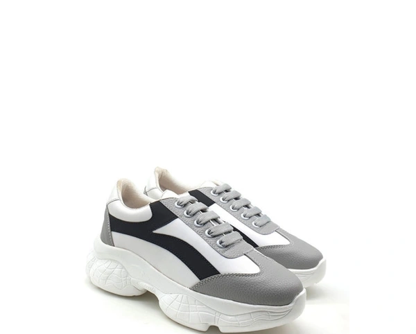 Hasten Women's Shoes - Grey, IND-8