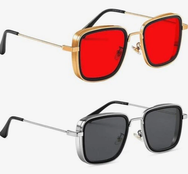 Kabir Singh SUNGLASSES  - Black, Free size