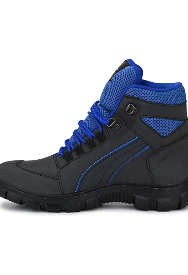 Long Shoes Men - Blue Black, IND-8