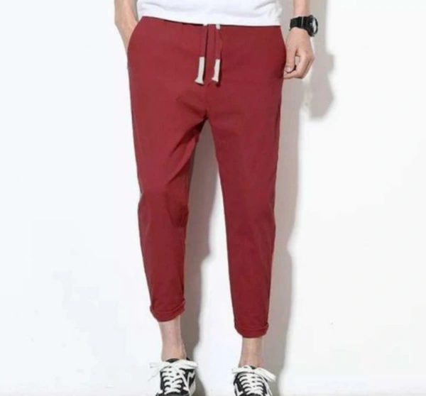 Men's Trousers - Red, 30