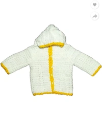 BABY SWEATER - white, 11months