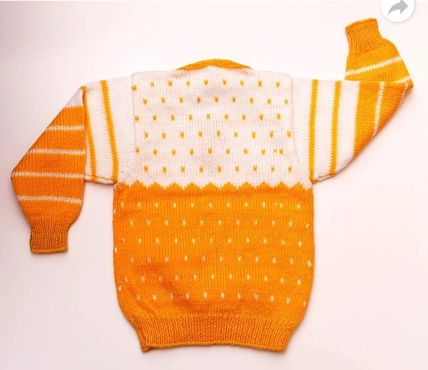 ORNAGE SWEATER  - orange, 11months