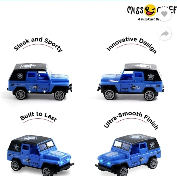 JEEP POWERFULL - blue, bigger