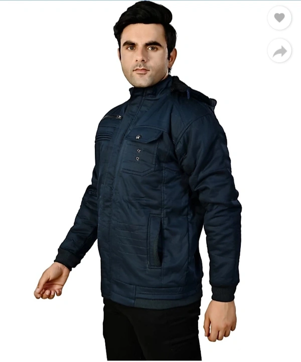 BLACK WINTER JACKET - h, XXL