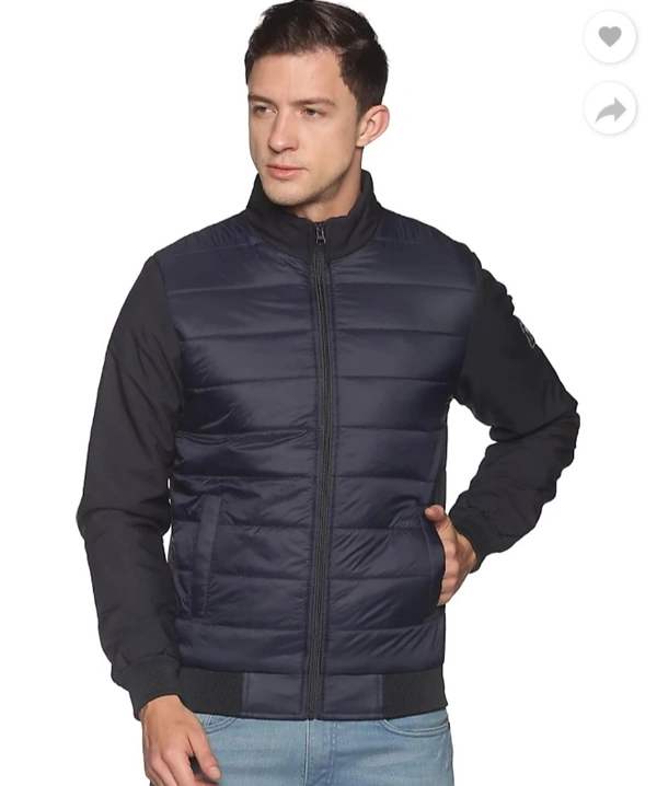 WINTER MEN JACKET - BLUE, XXL