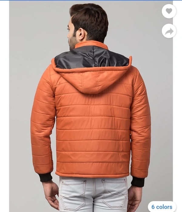 Orange Winter Jacket - orange, XXL