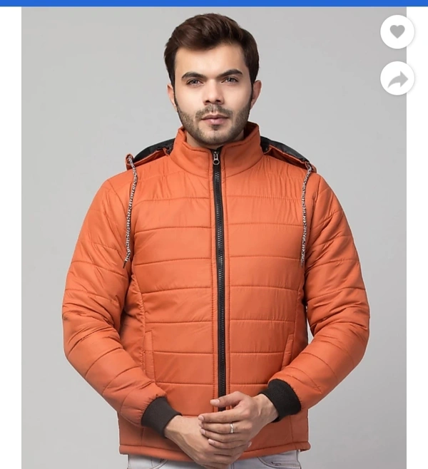 Orange Winter Jacket - xxxl, orange