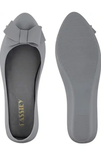 Irsoe Women's Ballerina - Grey, IND-8