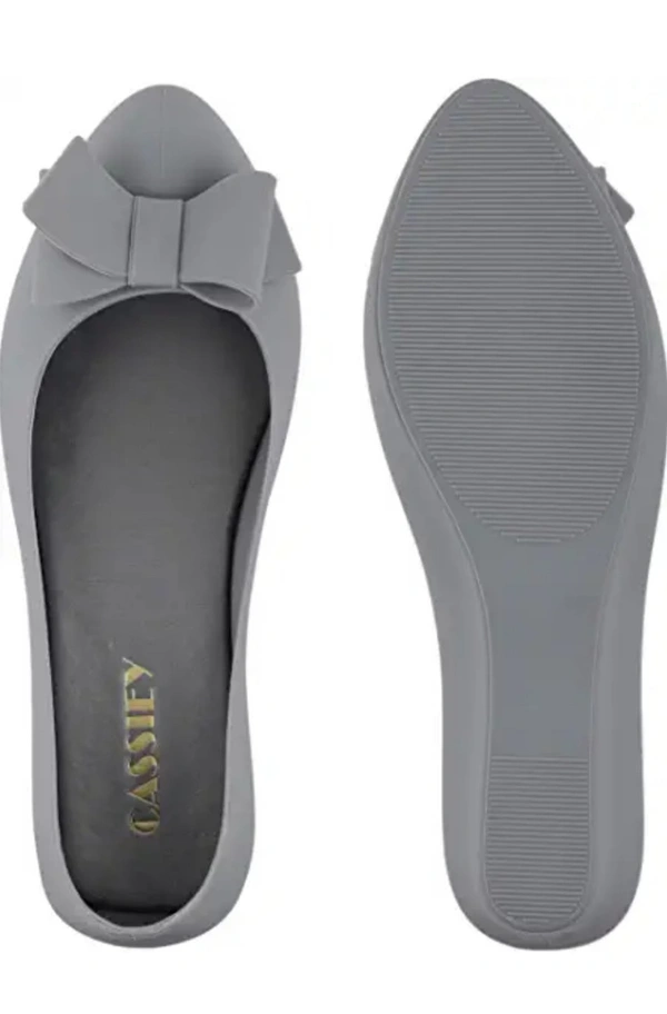 Irsoe Women's Ballerina - Grey, IND-8