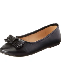 Symbol Women's Ballet Flats - Black, IND-7