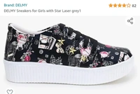 Women Sneakers - black, IND 7