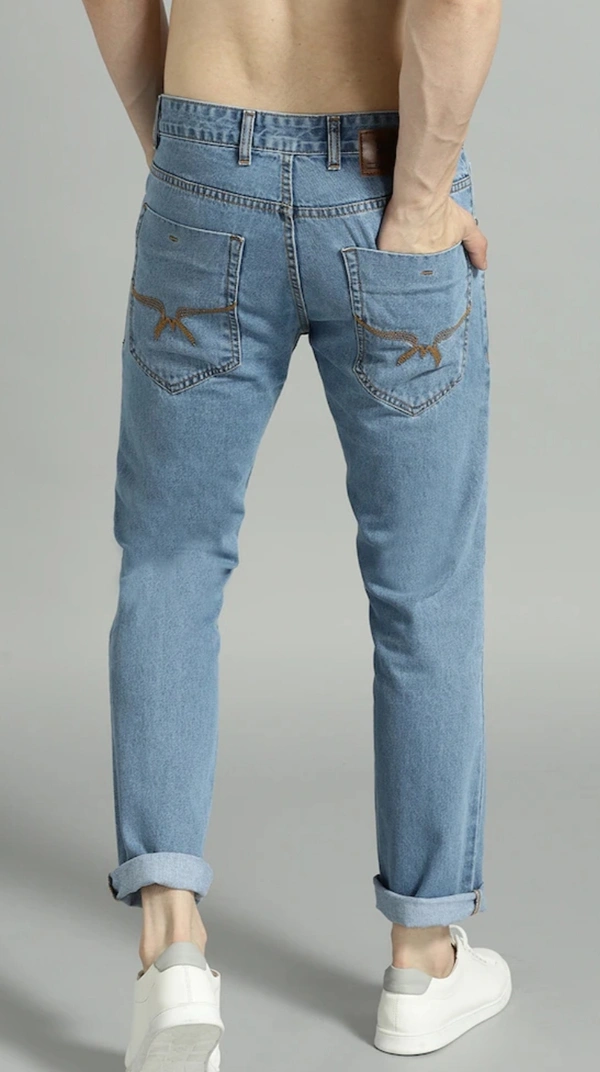 Roadster Men Blue Slim Fit - 38