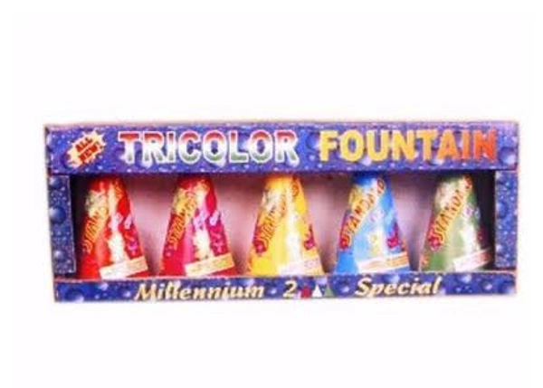 Tri Colour Fountain