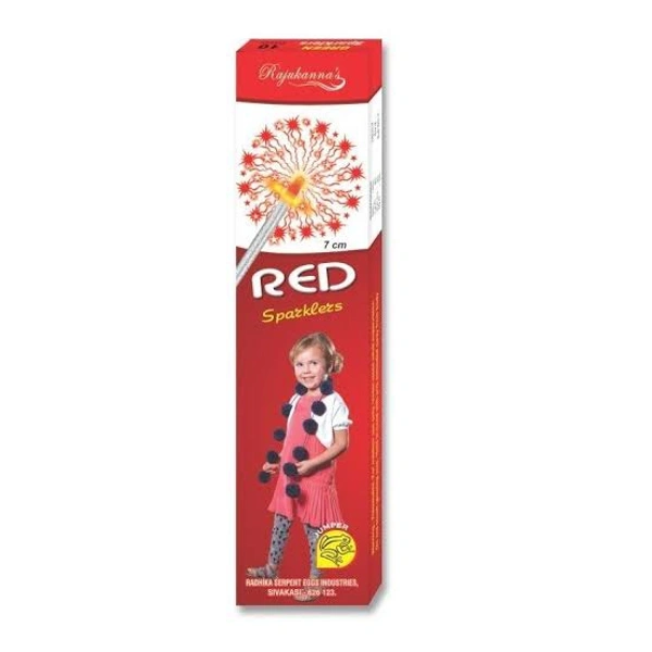 7cm Red Sparklers
