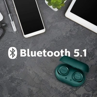 Philips Audio TAT1225 Truly Wireless Bluetooth Earbud/Headphones (TWS) with 18 Hours Playtime (6+12) IPX4, Voice Assistant, Noise and Echo Cancellation (Blue)70%off - black