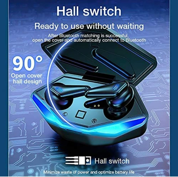 FIADO Alien Truly Wireless Bluetooth In Ear Earphone with Mic (Black) - black
