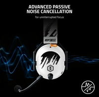 Razer BlackShark V2 Pro Wireless Gaming Headset: THX 7.1 Spatial Surround Sound - 50mm Drivers - Detachable Mic - for PC, PS4, PS5, Switch, Xbox One, Xbox Series X & S - Rainbow 6 Edition - White Rainbow Edition