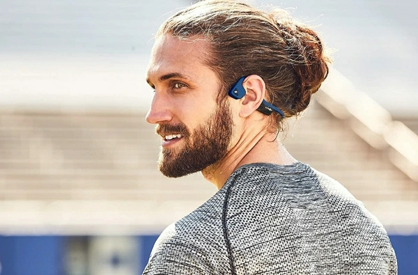 AfterShokz - AS650FG Trekz Air Wireless Bone Conduction Headphone (Green) - Green