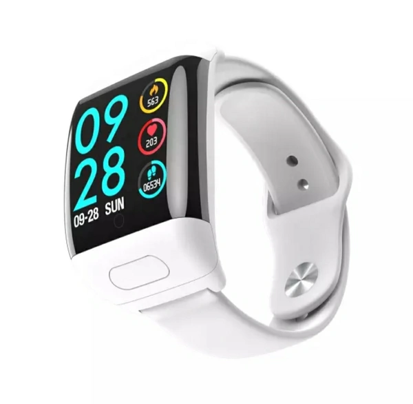 AppSmartwatch With Ear Buds Air Dots 2 In 1 Tow In One Sport Touch Bluetooth Airdots Airbuds In Bracelet Wristband Smart Watch  - Black
