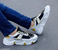 Men Sports Shoes - 8 , green white