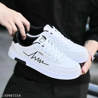 Vzazzy Sneakers Shoes For Men - white , 6