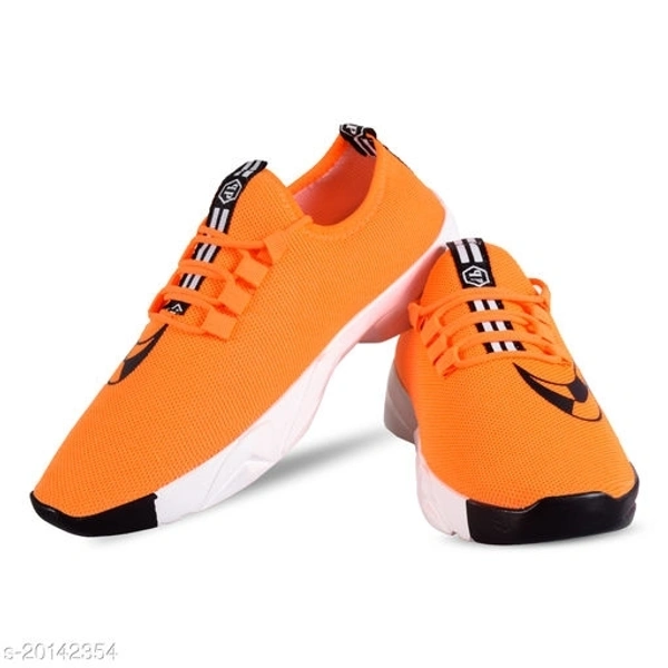 Look Mesh Lace Sports Shoes - 6, amber