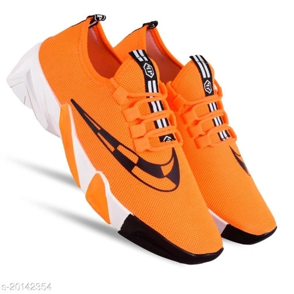 Look Mesh Lace Sports Shoes - 6, amber