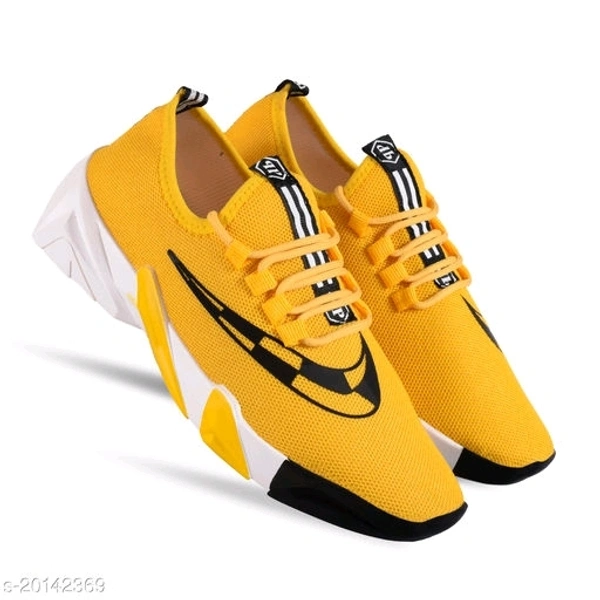 Sports Shoes - 6, yellow white