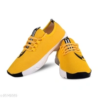 Sports Shoes - 7, yellow white