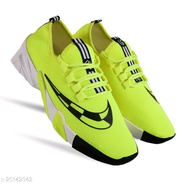 Sports Shoes - green white, 6