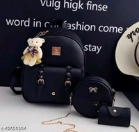 Ravishing Alluring Women Back Pack - free