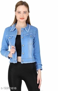 Red Craft Denim Jacket - x