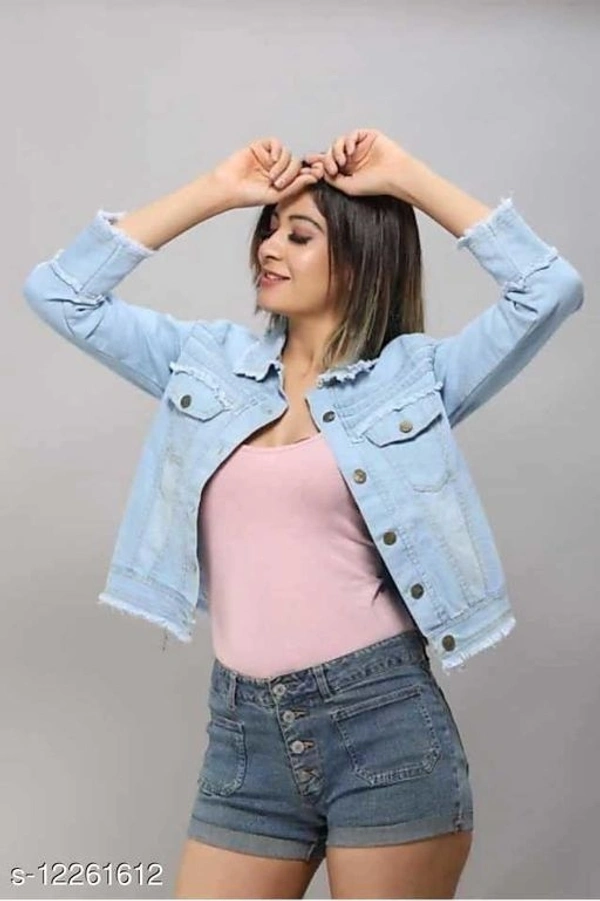 Red Craft Denim Jacket - x