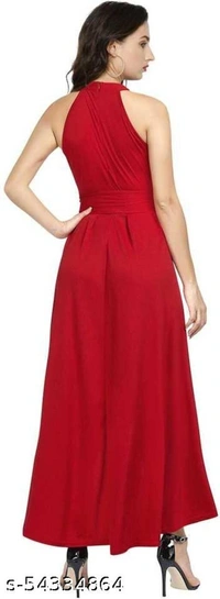 Satyam Trading One Piece Read For Women - red, s