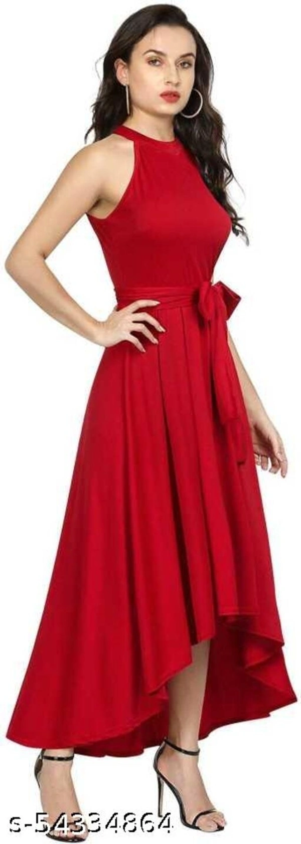 Satyam Trading One Piece Read For Women - red, s
