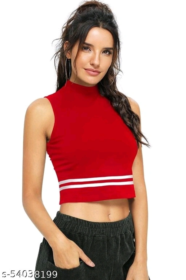 Crop Top Maroon - s