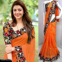 Chander Cotton Saree - free