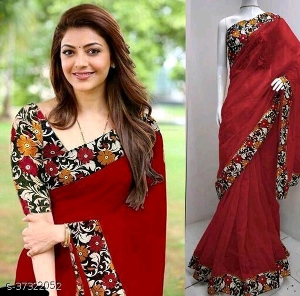 Chander Cotton Saree - free