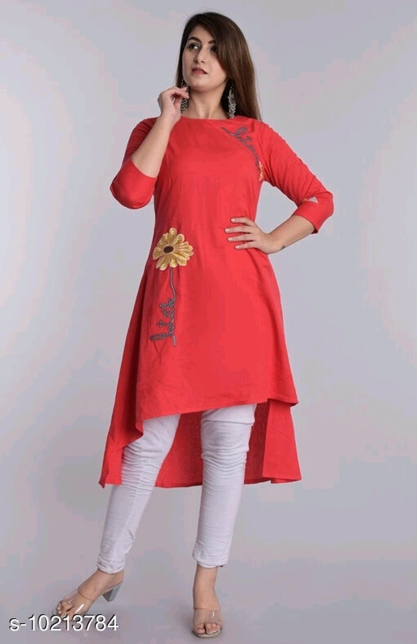 Women's Embroidered Cotton  - m