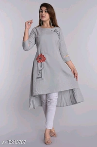 Women's Embroidered Cotton  - xl