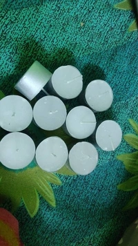 10pcs Tealight Candles - 2-3 hours burning time