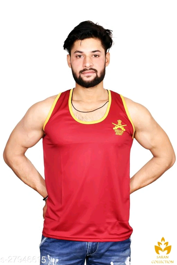 Army Half T-shirt Sleeveless - S, M, L, XL, XXL, XXXL